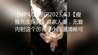 [MP4/1.02G]2023.4.3【瘦猴先生探花】良家人妻，无套内射这个厉害，小逼逼清晰可见