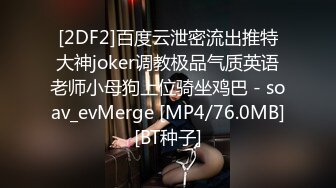 [2DF2]百度云泄密流出推特大神joker调教极品气质英语老师小母狗上位骑坐鸡巴 - soav_evMerge [MP4/76.0MB][BT种子]