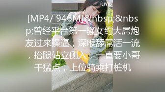 [MP4/ 946M]&nbsp;&nbsp;曾经平台第一骚女约大屌炮友过来操逼，深喉舔屌活一流，抬腿站立侧入，一直要小哥干猛点，上位骑乘打桩机