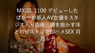 MXGS-1100 デビューしたばかりの新人AV女優をスタジオ入り直後、腰を抜かすほどのピストンで即ハメSEX 月乃ルナ