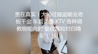 贵在真实！大神征服运输业老板千金 车震美腿 KTV 各种调教啪啪内射 全程露脸对白精彩！ (6)